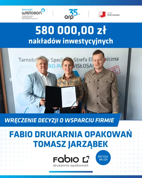 Obraz: Congratulations to FABIO Ltd.!