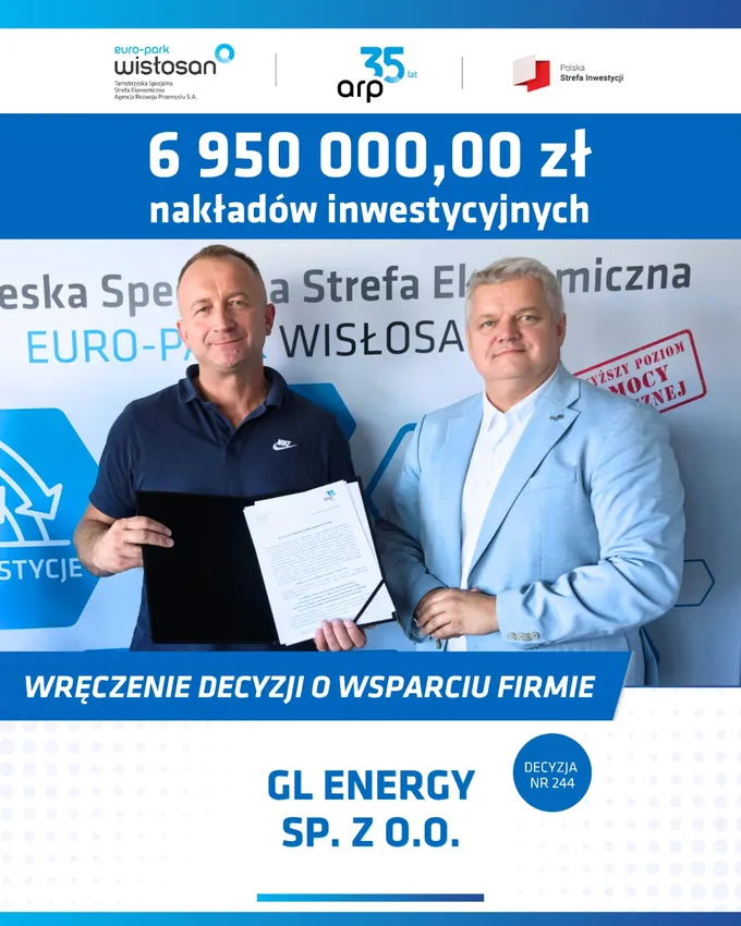 Obraz: Kolejna inwestycja z Podkarpacia ze wsparciem TSSE