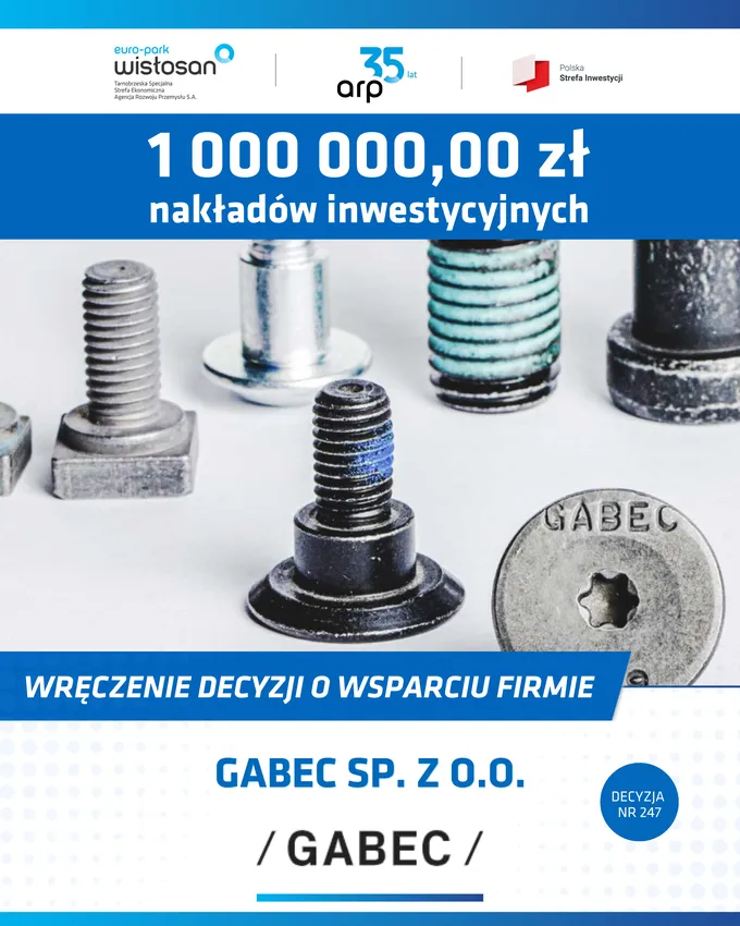 Obraz: GABEC sp. z o.o. konsekwentnie rozwija swój potencjał!