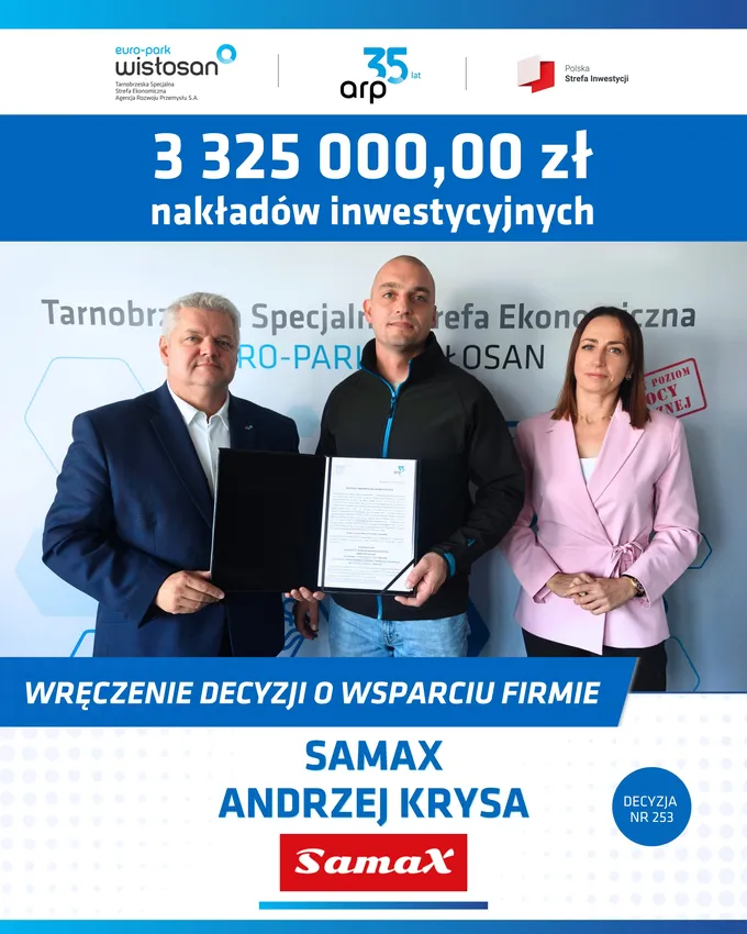 Obraz: Kolejna decyzja o wsparciu w województwie podkarpackim!
