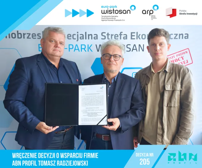 Obraz: „Okna na przyszłość – drzwi do rozwoju!” ABN PROFIL z decyzją o wsparciu