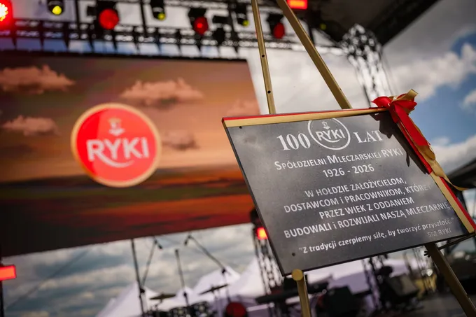 Obraz: 100-lecie Spółdzielni Mleczarskiej Ryki